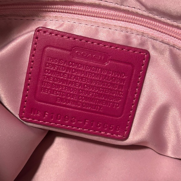Coach Hot Pink Shoulder Bag - Picture 8 of 8